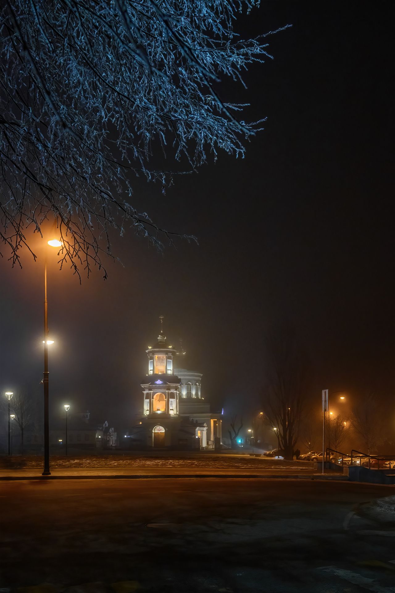 Ночь, улица, фонарь,...